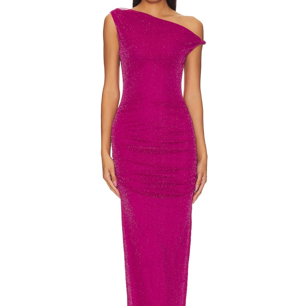 Runaway the Label in Plum Dress